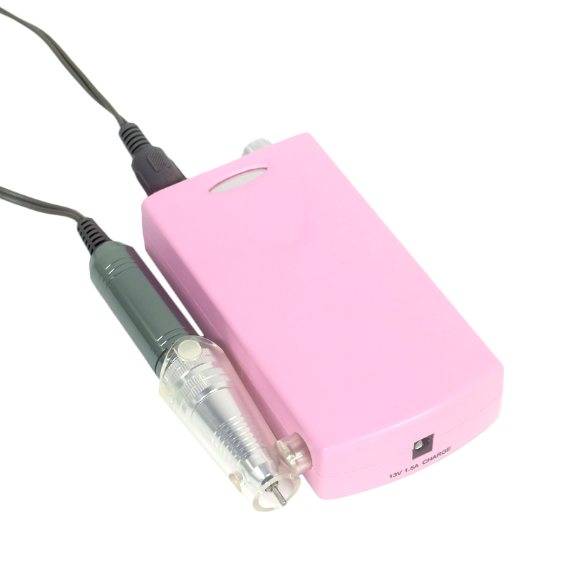 गुलाबी प्रीमियम इलेक्ट्रिक नेल फ़ाइल